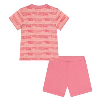 Younger Girls Pink X Gabby's Dollhouse Shorts Set