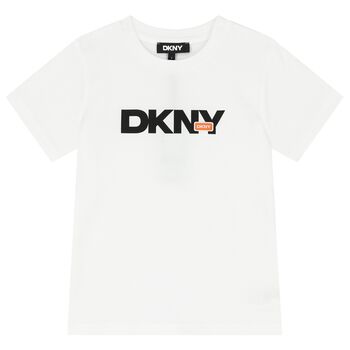 DKNY White Logo T-Shirt, 2 White Logo T-Shirt
