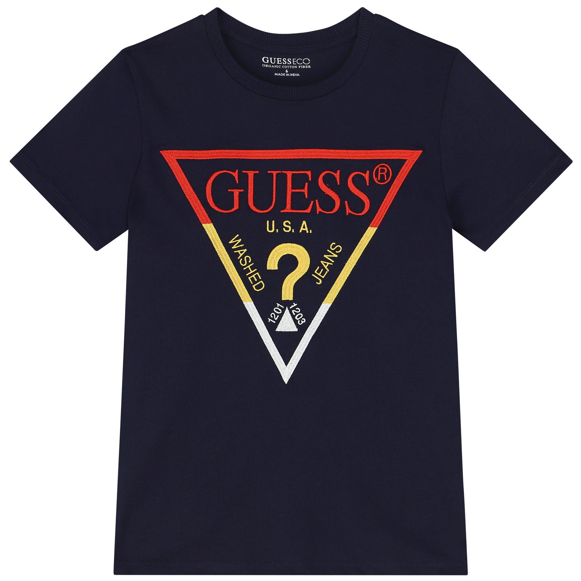 Guess blue deals t shirt