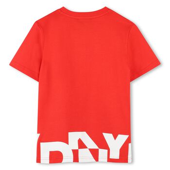 Boys Red Logo T-Shirt