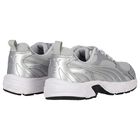 Silver Logo Milenio Tech LT Jr Trainers, 1, hi-res