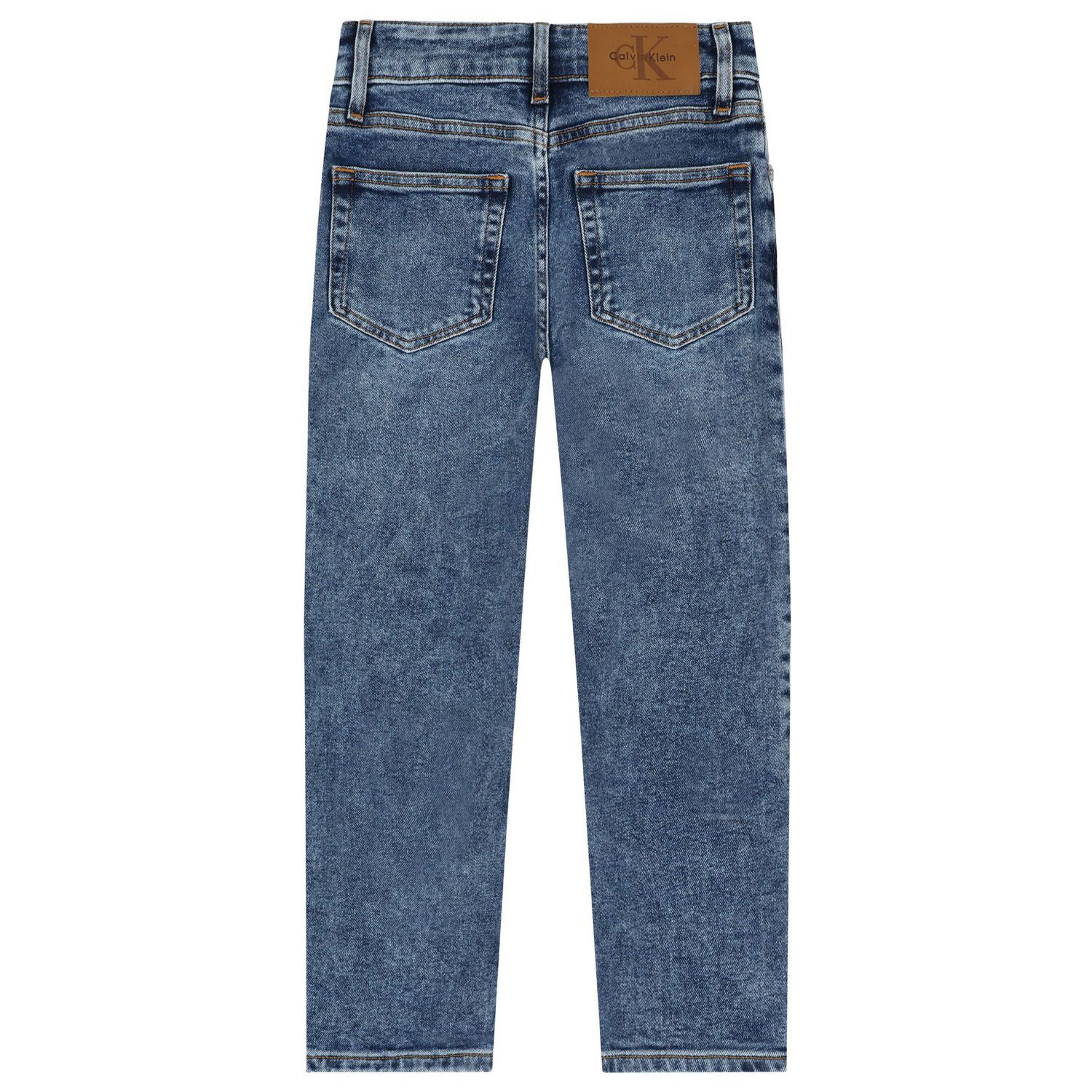 Boys Blue Denim Jeans, 1, hi-res