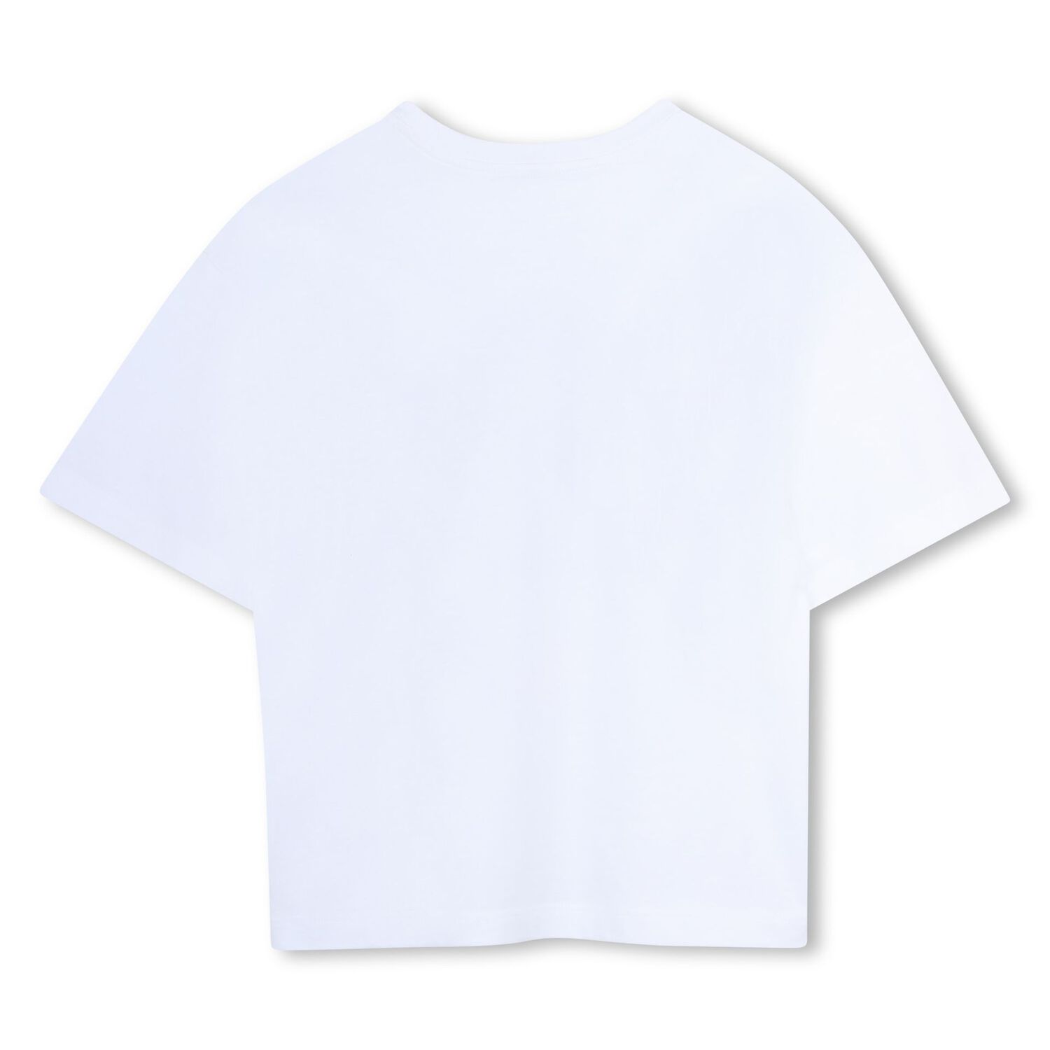Boys White Logo T-Shirt, 1, hi-res