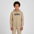 Beige Logo Joggers, 3, hi-res