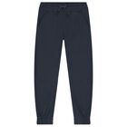 Boys Navy Blue Tracksuit, 1, hi-res