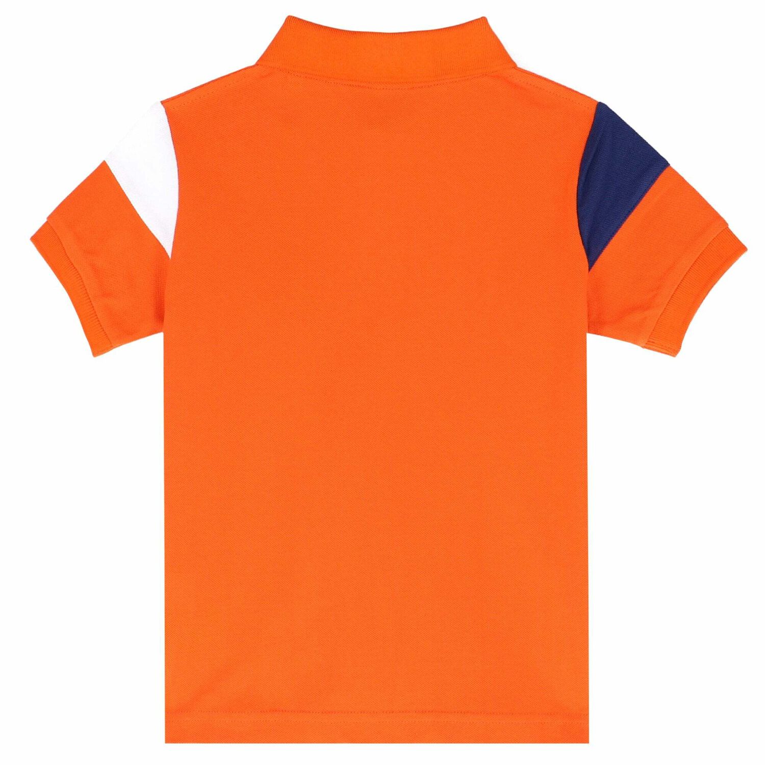 Boys Orange Aston Martin Polo Shirt, 2, hi-res