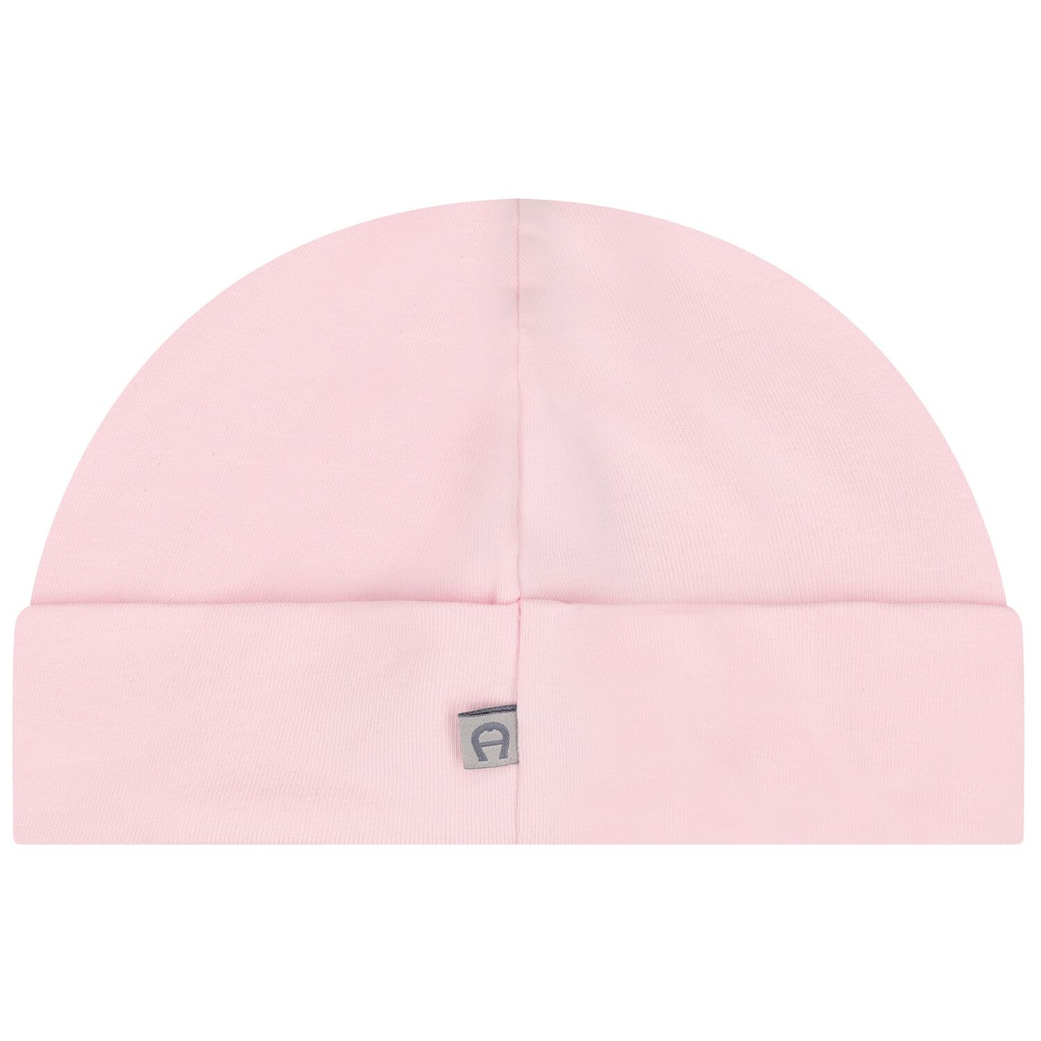 Baby Girls Pink & Gold Logo Hat, 1, hi-res