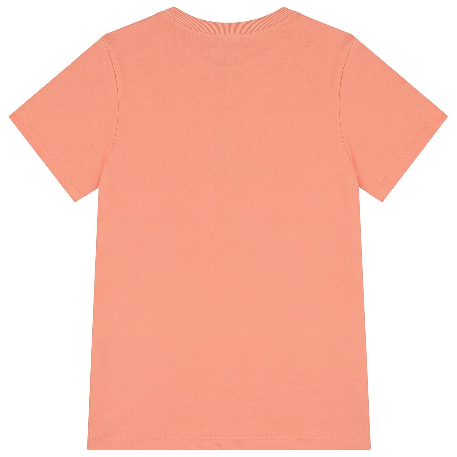 Girls Orange Tiger Logo T-Shirt Dress, 1, hi-res