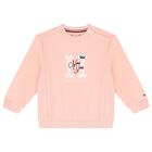 Baby Girls Pink Logo Tracksuit, 1, hi-res