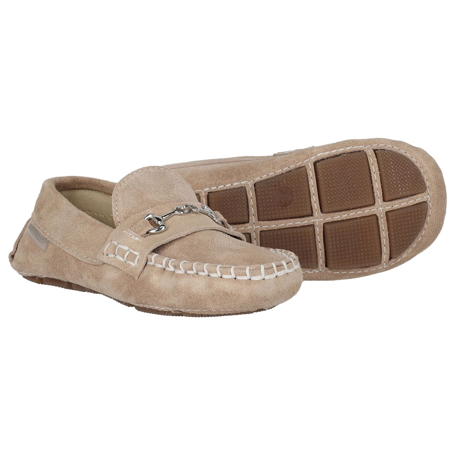 Boys Beige Suede Shoes, 2, hi-res image number null