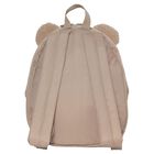 Younger Boys Beige Teddy Bear Backpack ( 30cm ), 1, hi-res