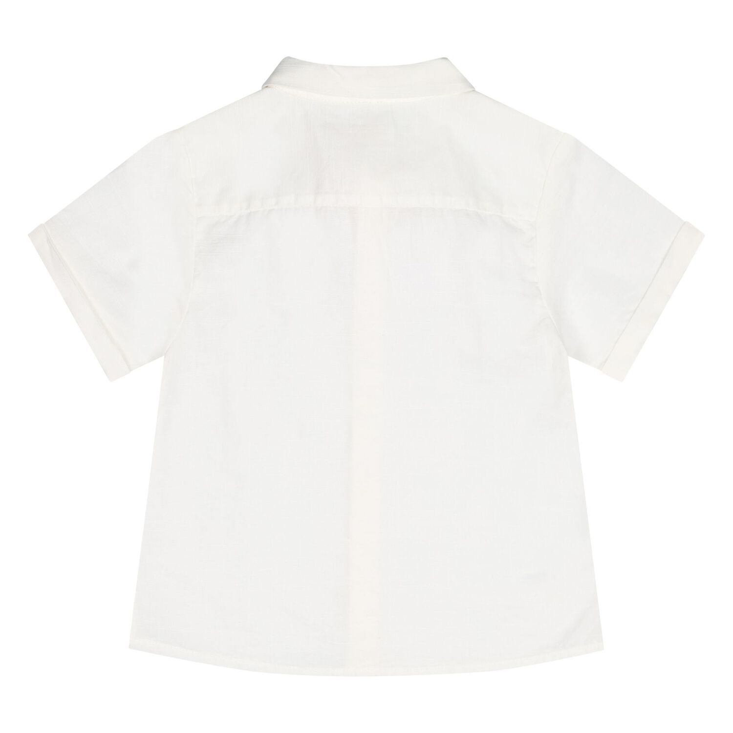 Younger Boys Beige & Ivory Shorts Set, 2, hi-res