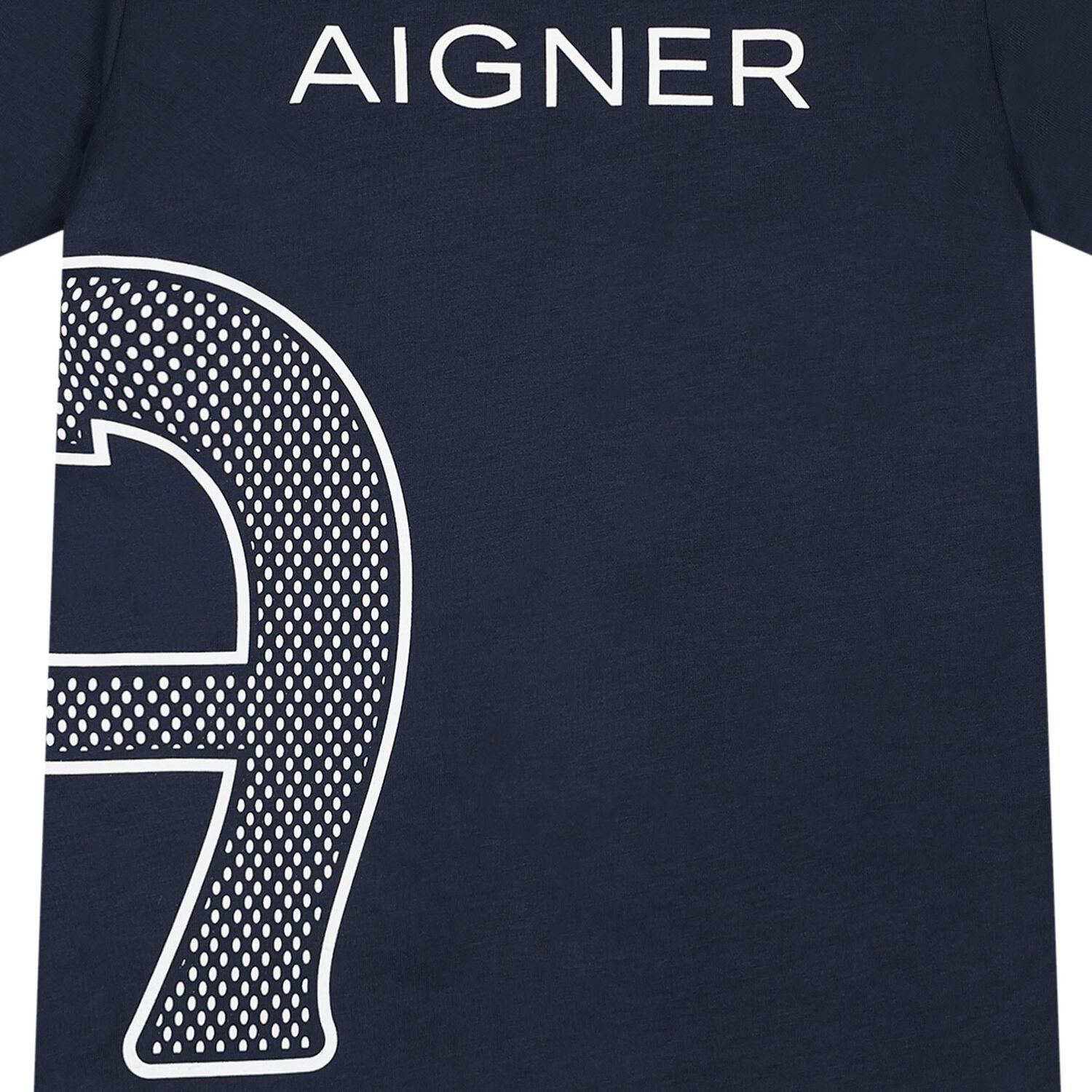 Boys Navy Blue Logo T-Shirt, 2, hi-res