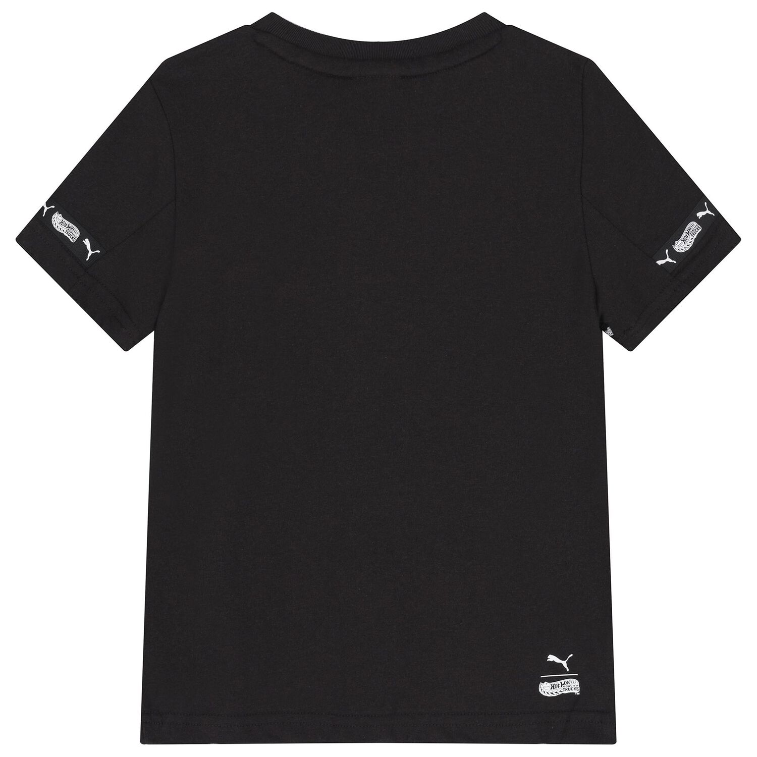 تي شيرت هوت ويلز أسود للأولاد برسومات جرافيكية, 1, hi-res