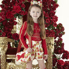 حقيبة كروس بنات مزينة بالترتر باللون العاجى والاحمر , 1, hi-res