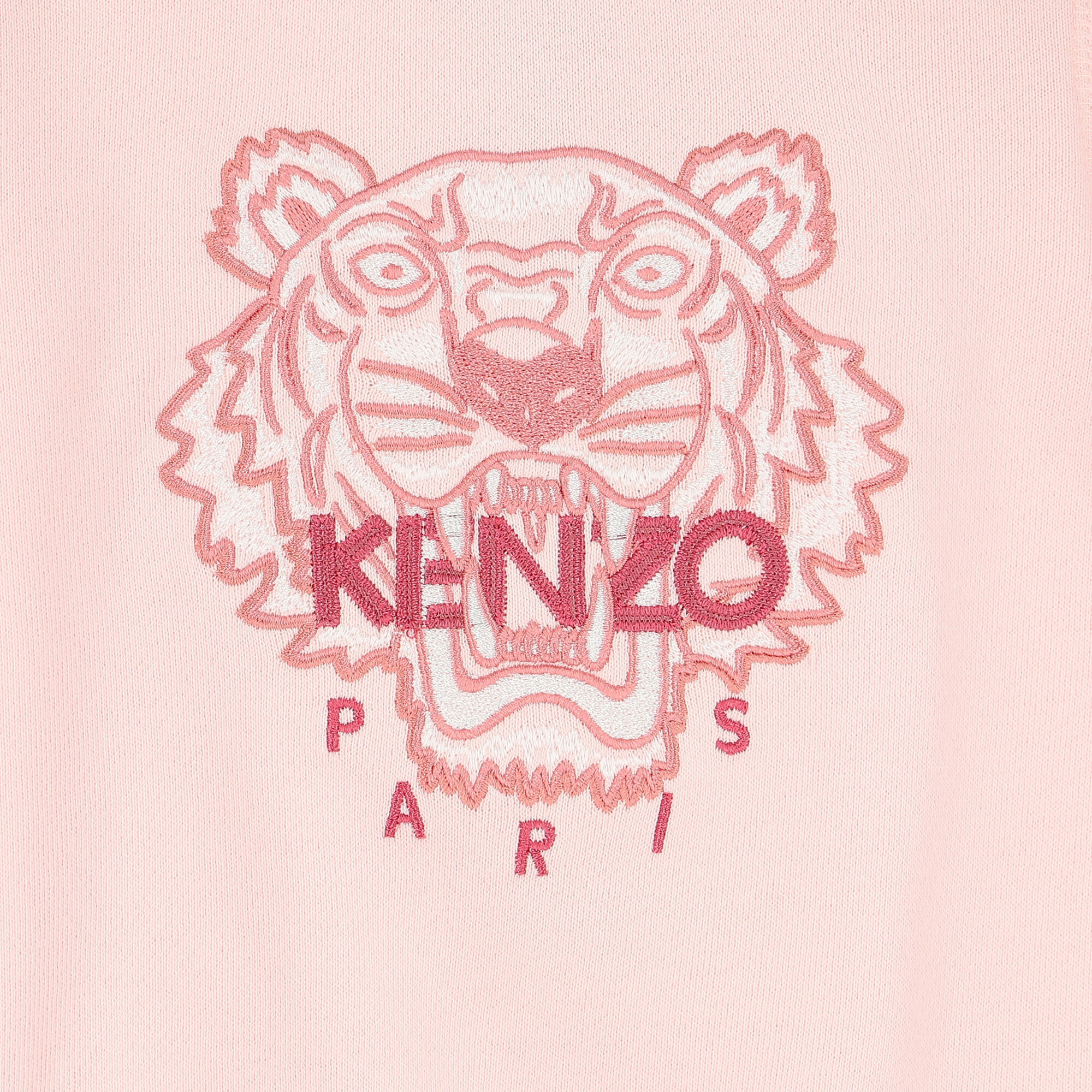 KENZO KIDS Younger Girls Pink Tiger Sweatshirt Junior Couture