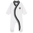 White Logo Babygrow Gift Set, 1, hi-res