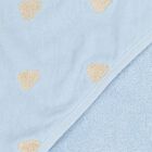 Baby Blue Spot Hooded Towel, 1, hi-res