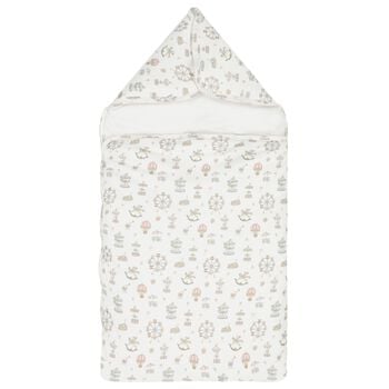 White Carousel & Hot Air Balloon Baby Nest