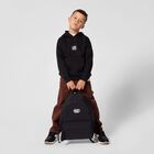 Black Logo Backpack, 1, hi-res