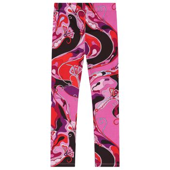 Girls Multi-Coloured Orchidee Leggings
