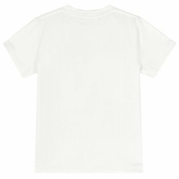 Boys Ivory Skateboard T-Shirt