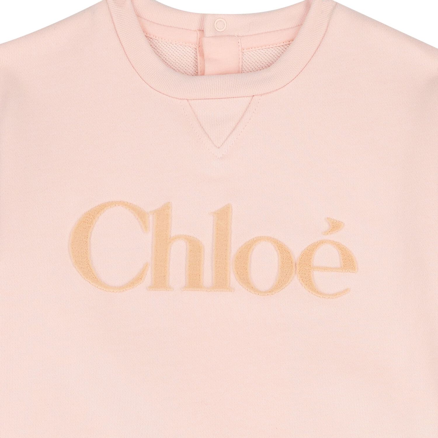 Younger Girls Pink Logo Sweatshirt, 1, hi-res image number null