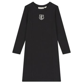 Calvin Klein Girls Black Logo Dress, 1 Girls Black Logo Dress