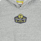 Boys Grey Logo Hooded Top, 1, hi-res