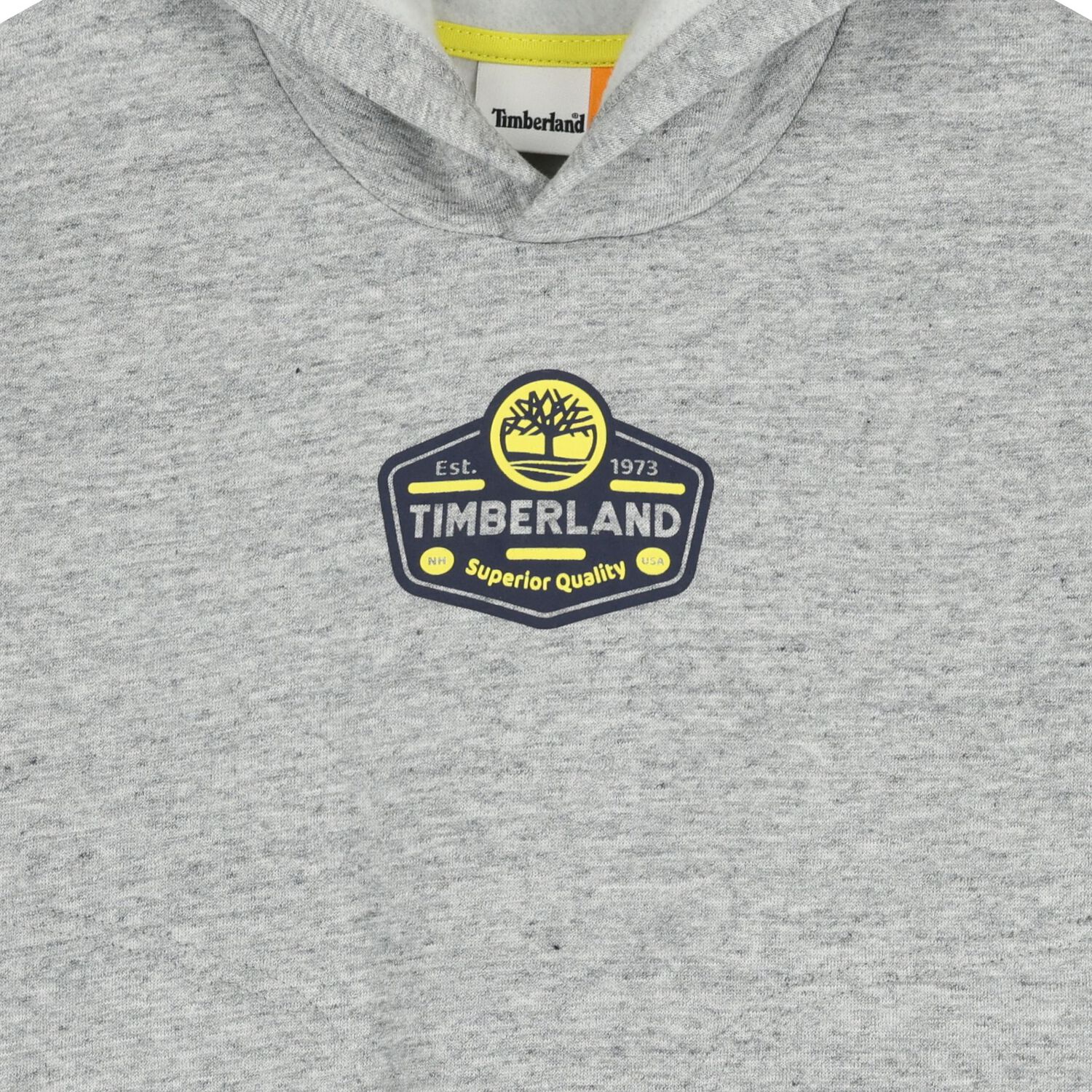 Boys Grey Logo Hooded Top, 1, hi-res image number null