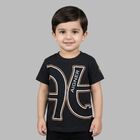تيشيرت اولاد بالشعار باللون الاسود , 2, hi-res