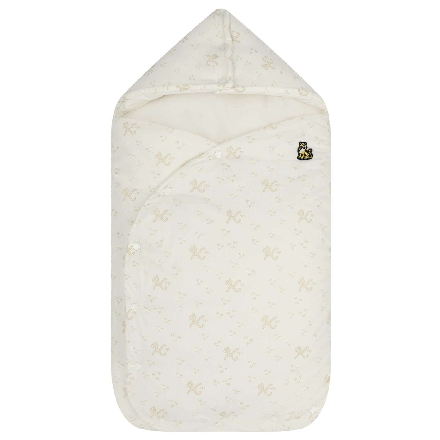 Ivory Tiger Logo Reversible Baby Nest, 1, hi-res