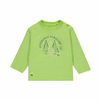Boys Green Long Sleeved Top