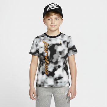 Boys Grey & White Logo Cap