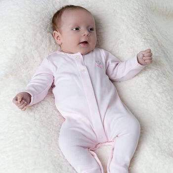 Baby Girls White & Pink Gift Set