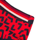 تنورة مطبعة باللون الاحمر والكحلي, 1, hi-res