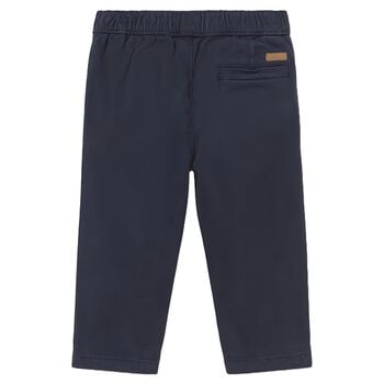 Younger Boys Navy Blue Chino Trousers