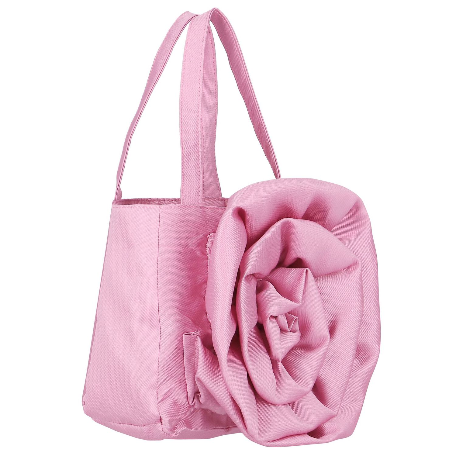 Girls Pink Flower Bag, 2, hi-res image number null