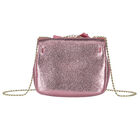Girls Pink Bow Handbag, 6, hi-res