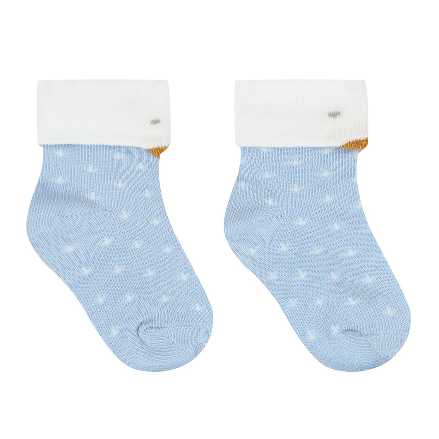 Baby Boys Blue Swan Romper Set, 2, hi-res