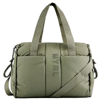 Green Logo Padded Baby Changing Bag ( 30cm )