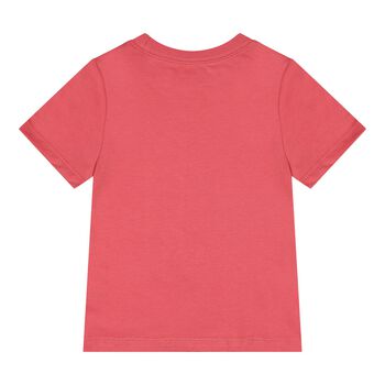 Baby Boys Red Fishing Polo Bear T-Shirt