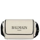 شنطة مواليد بالشعار باللون البيج, 1, hi-res