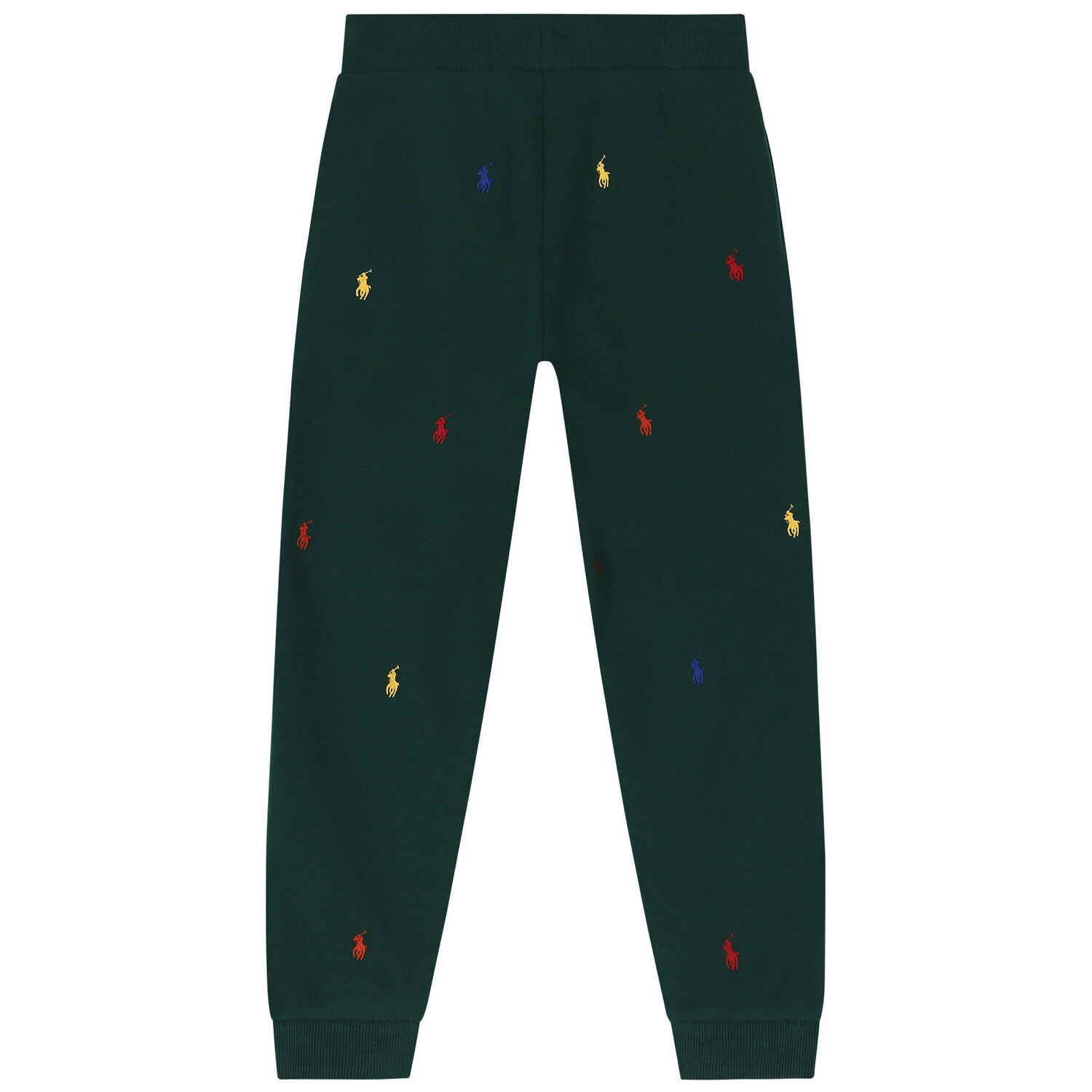 Boys Green Logo Joggers, 1, hi-res