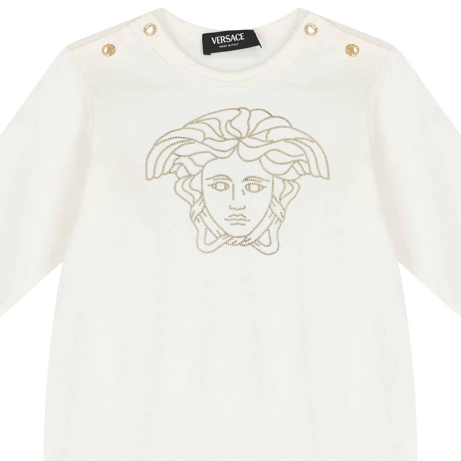 أفرول بنات بطبعة ميدوسا باللون العاجي والذهبي, 1, hi-res image number null