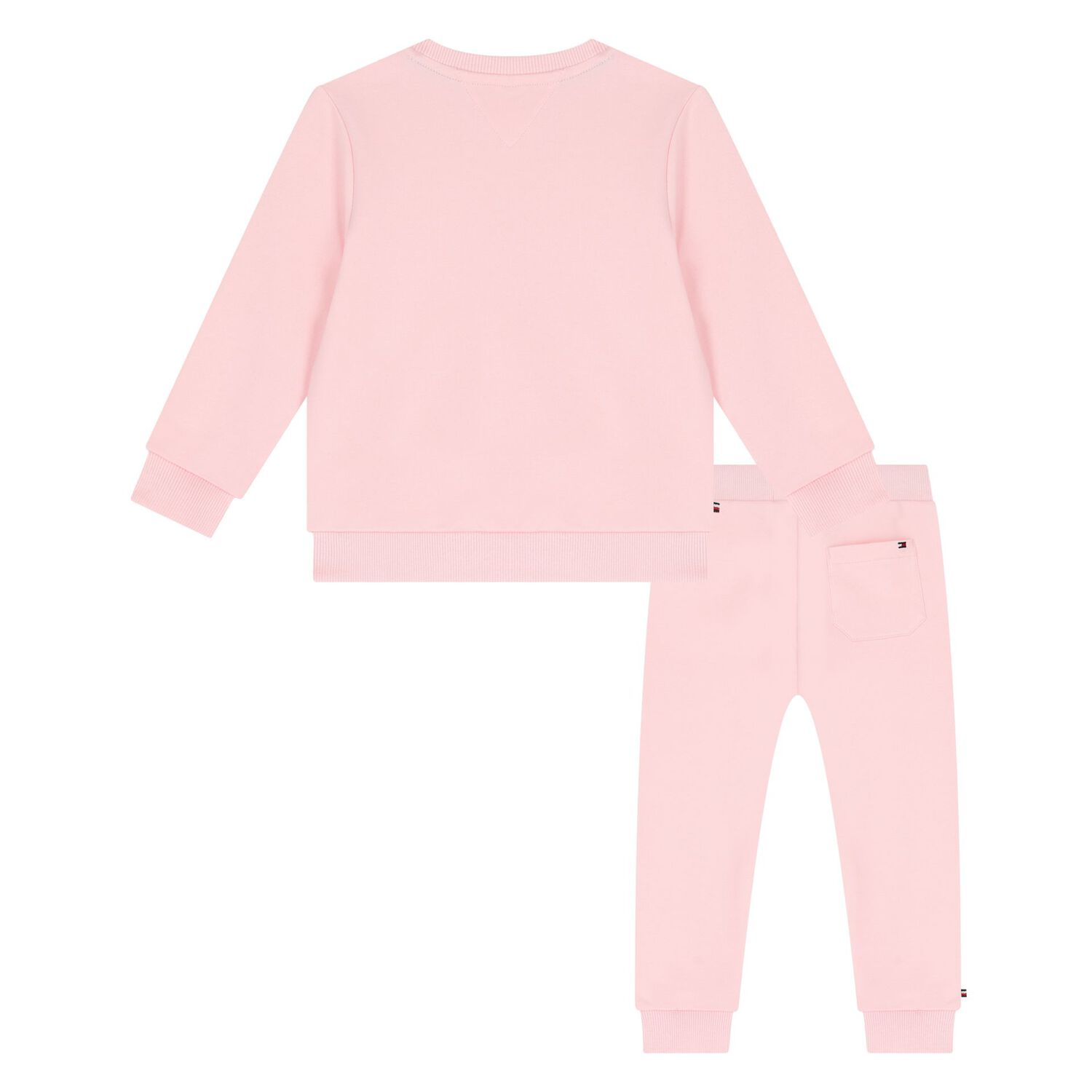 Baby Girls Pink Logo Tracksuit, 3, hi-res image number null