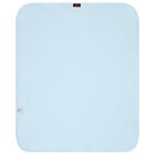 Baby Boys Blue & White Logo Blanket, 2, hi-res