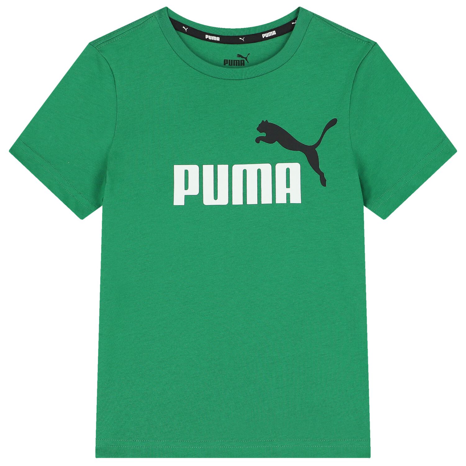 Boys Green Logo T-Shirt, 6, hi-res image number null