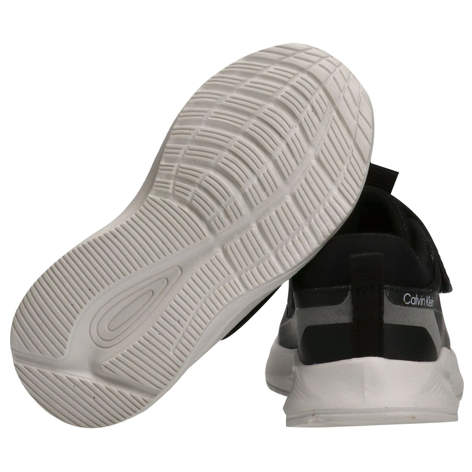 Black Mesh Logo Trainers, 1, hi-res