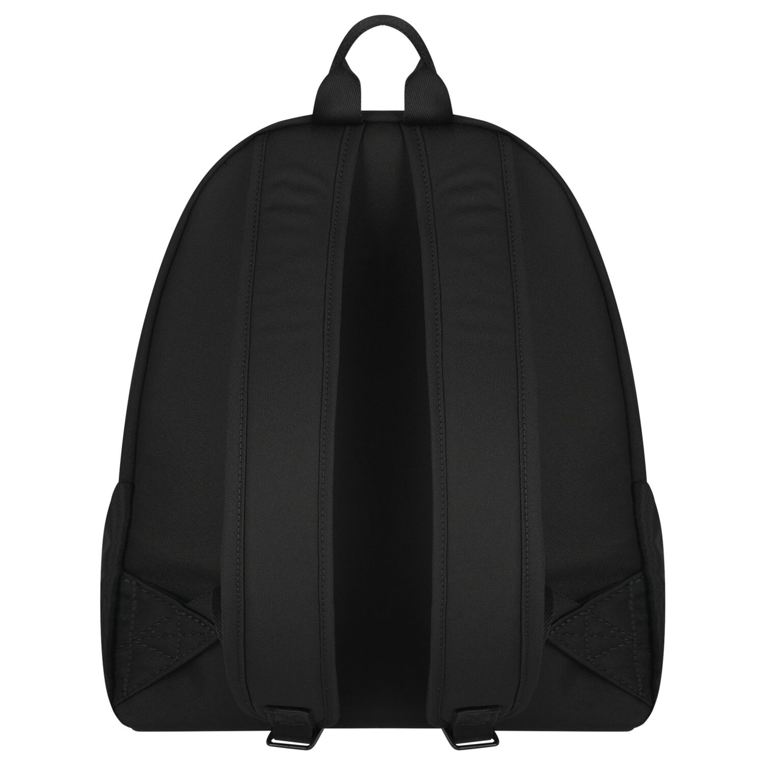 Black Logo Backpack, 1, hi-res